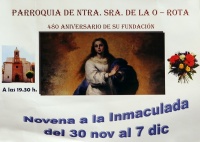 Novena a la Inmaculada