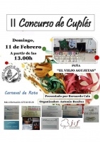 Carnaval 2018: II Concurso de Cuplés