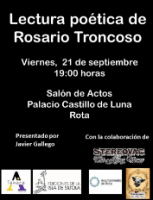 Lectura poética de Rosario Troncoso