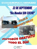 Transporte público GRATUITO el 