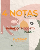 4 Notas, en directo